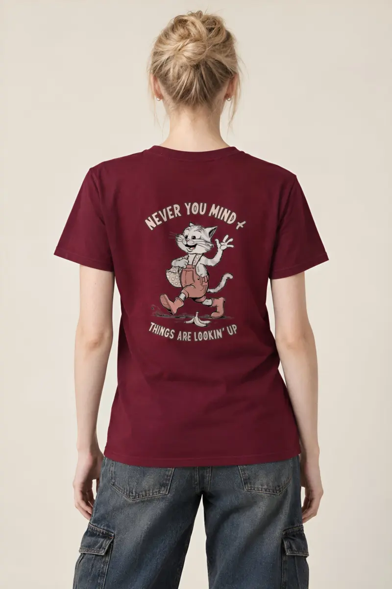 "Things Are Lookin Up" Heavyweight Unisex Crewneck T-shirt