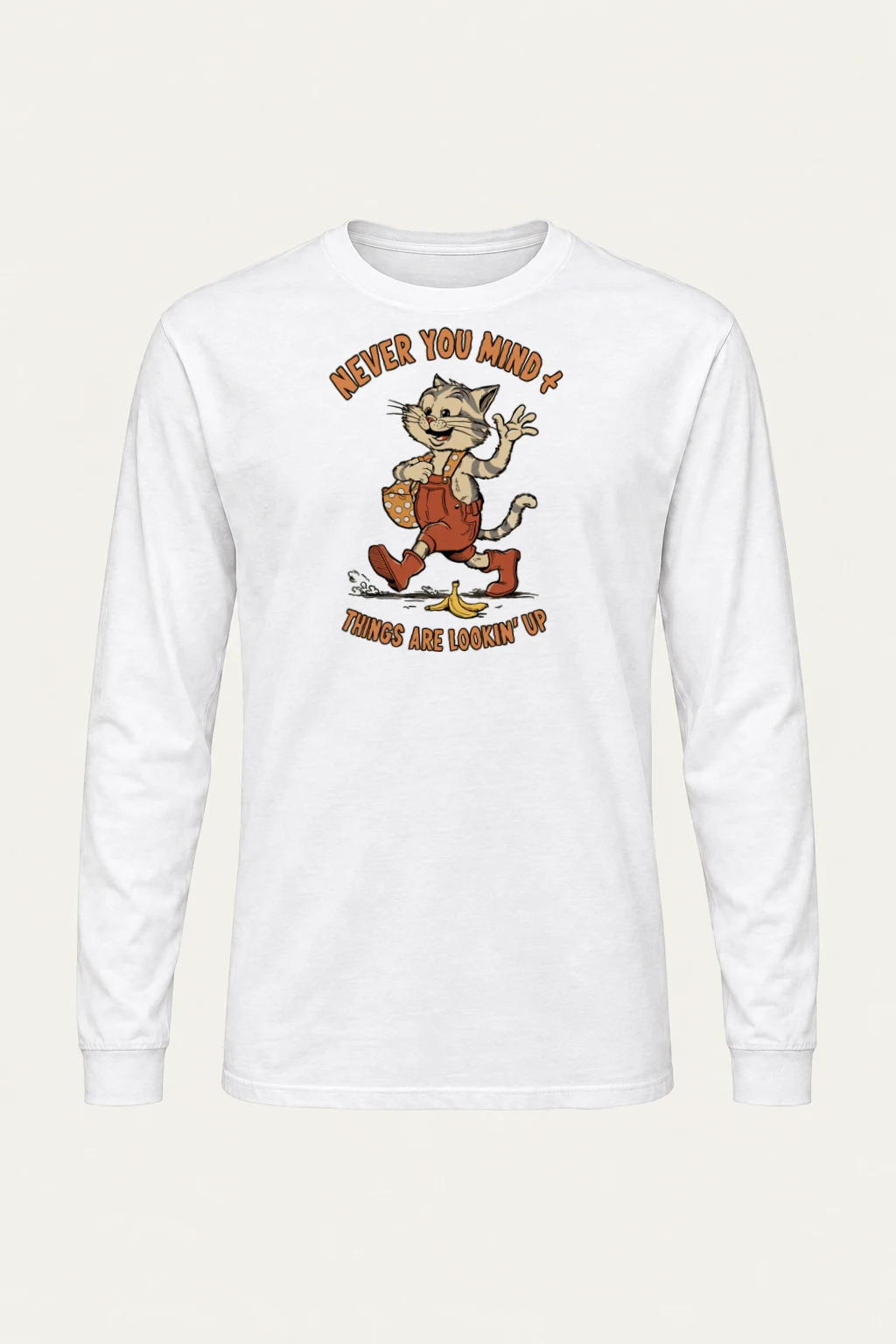 "Things Are Lookin' Up" Unisex Longsleeve T-shirt | Gildan 2400
