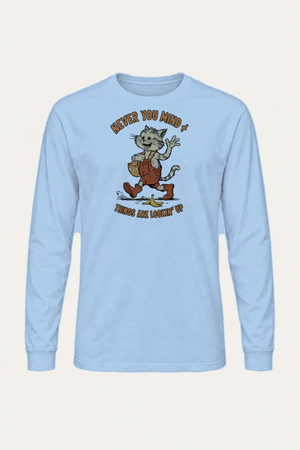 "Things Are Lookin' Up" Unisex Longsleeve T-shirt | Gildan 2400
