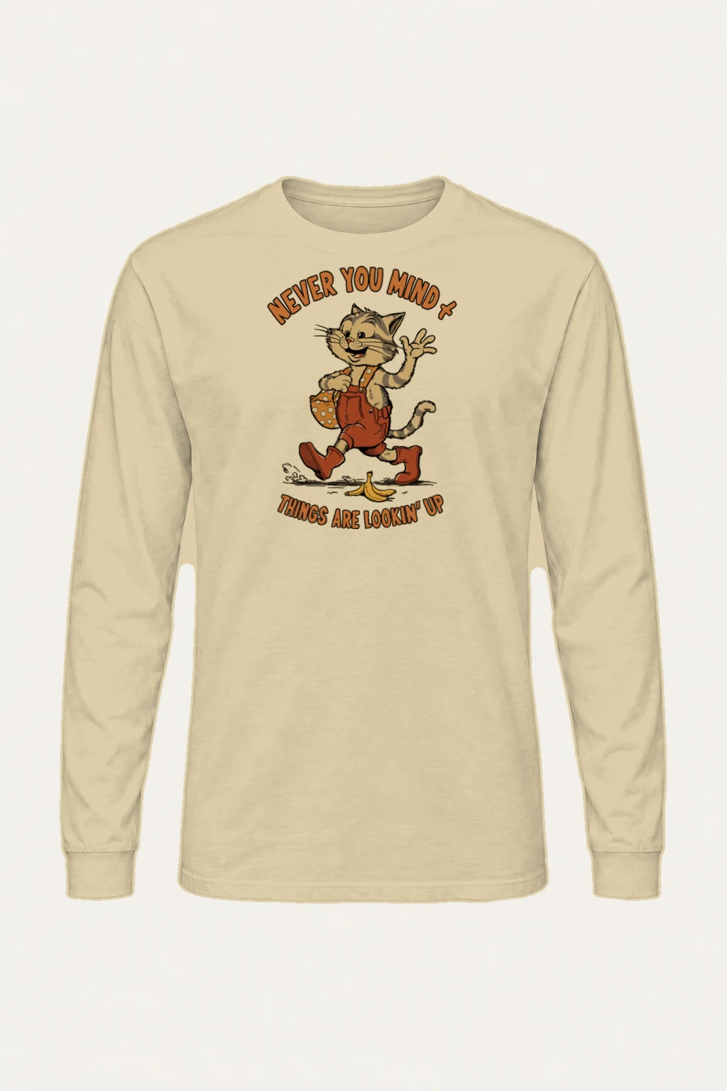 "Things Are Lookin' Up" Unisex Longsleeve T-shirt | Gildan 2400