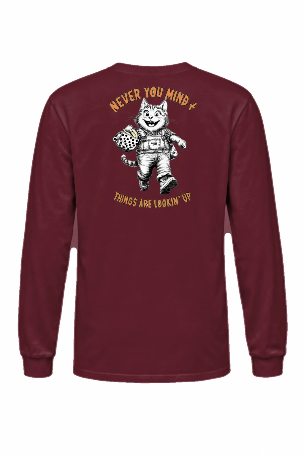 "Things Are Lookin' Up" Unisex Longsleeve T-shirt | Gildan 2400