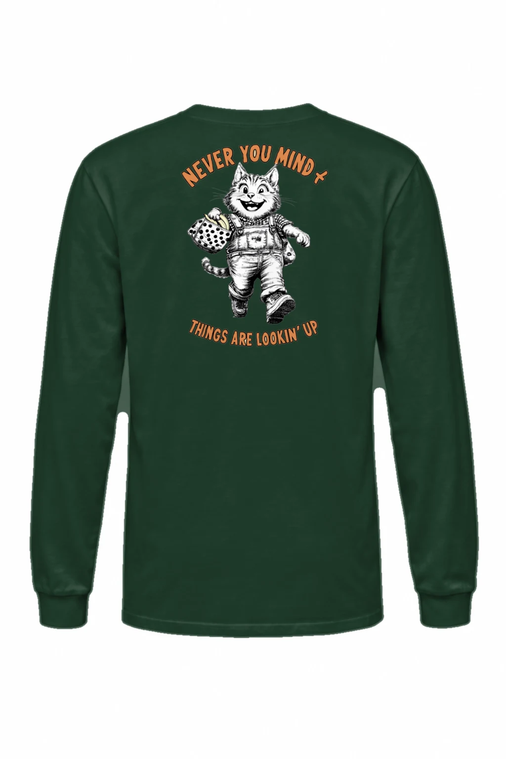 "Things Are Lookin' Up" Unisex Longsleeve T-shirt | Gildan 2400