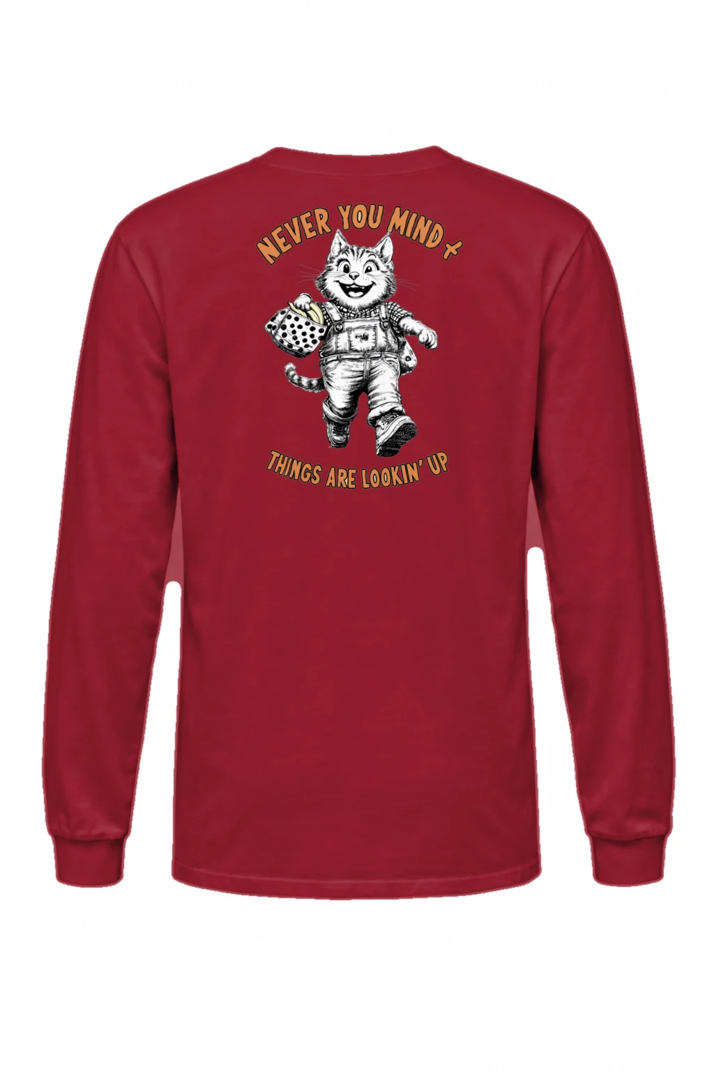"Things Are Lookin' Up" Unisex Longsleeve T-shirt | Gildan 2400