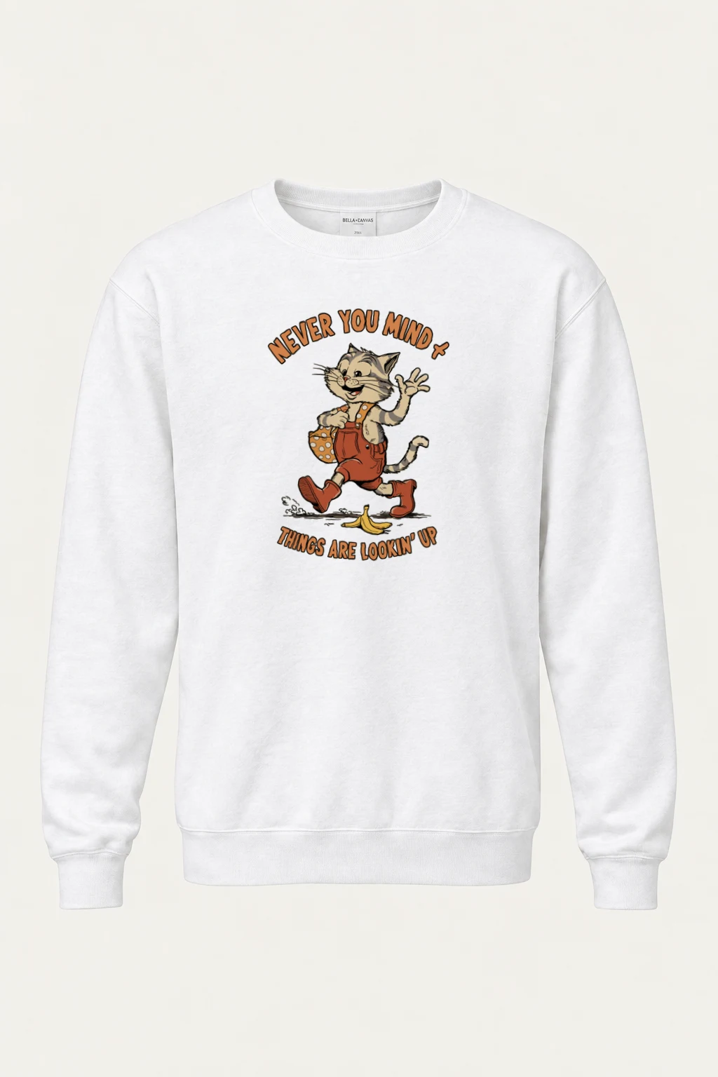 "Things Are Looking Up" Heavy Blend Unisex Crewneck Sweatshirt | Gildan 18000