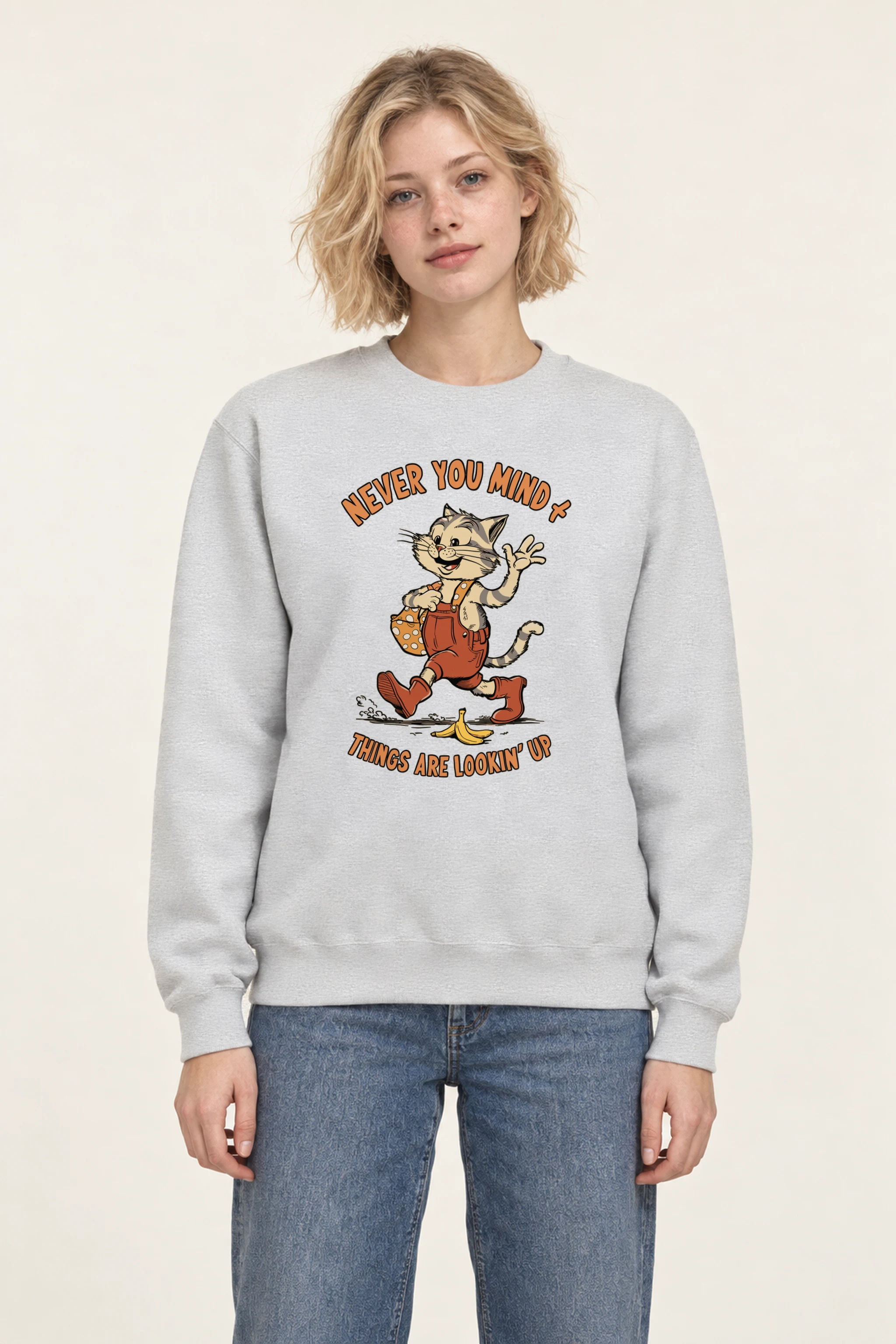 "Things Are Looking Up" 1 Crewneck Sweatshirt