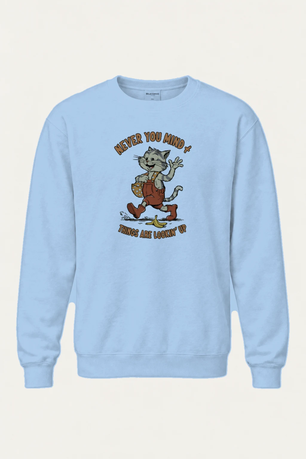 "Things Are Looking Up" Heavy Blend Unisex Crewneck Sweatshirt | Gildan 18000