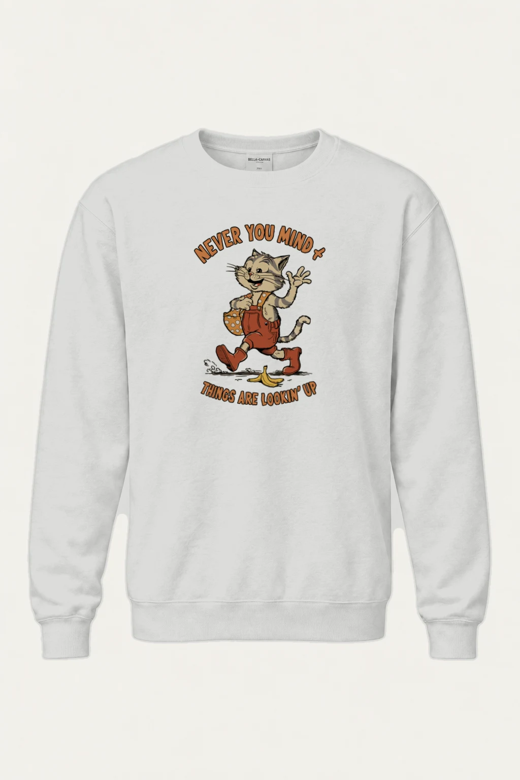 "Things Are Looking Up" Heavy Blend Unisex Crewneck Sweatshirt | Gildan 18000