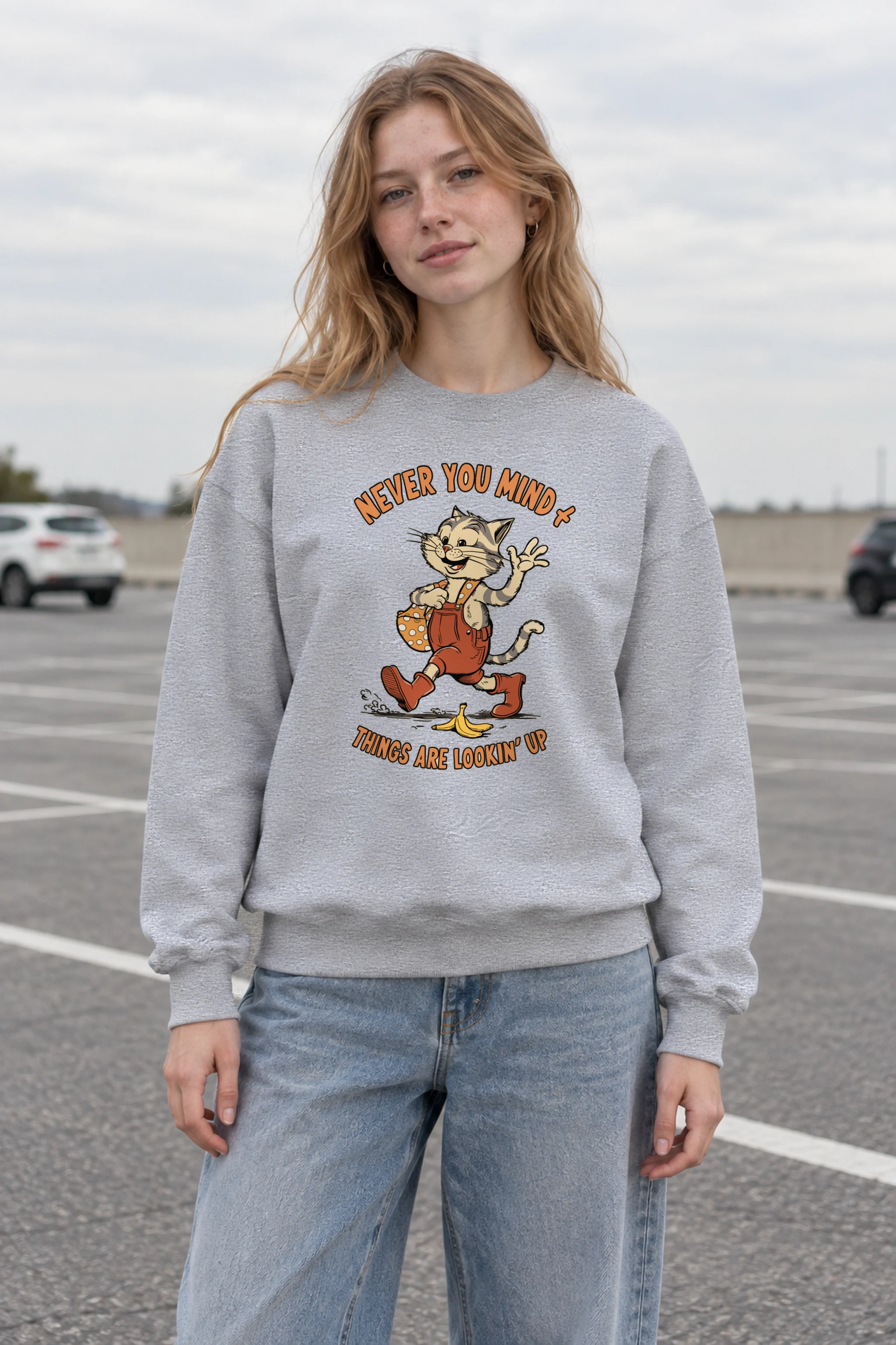 "Things Are Looking Up" 1 Crewneck Sweatshirt