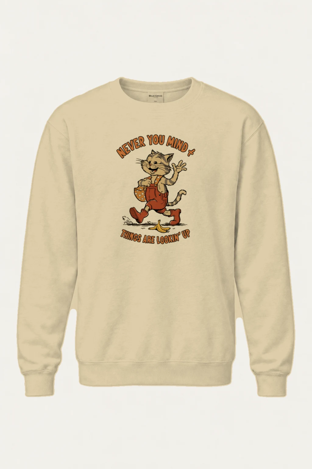 "Things Are Looking Up" Heavy Blend Unisex Crewneck Sweatshirt | Gildan 18000