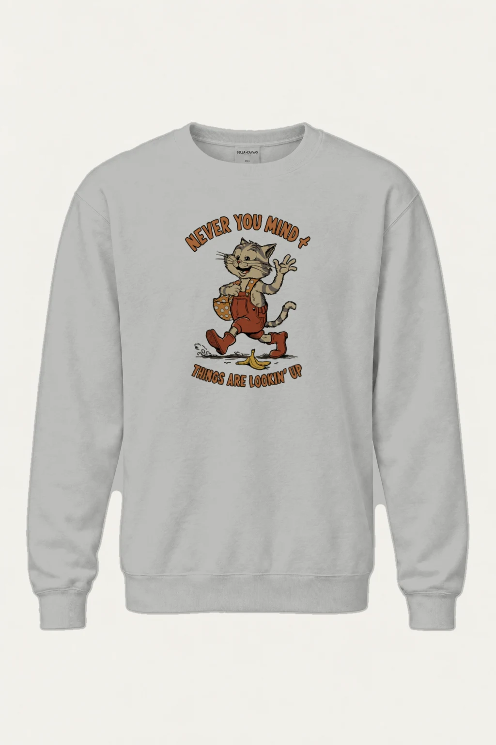 "Things Are Looking Up" Heavy Blend Unisex Crewneck Sweatshirt | Gildan 18000
