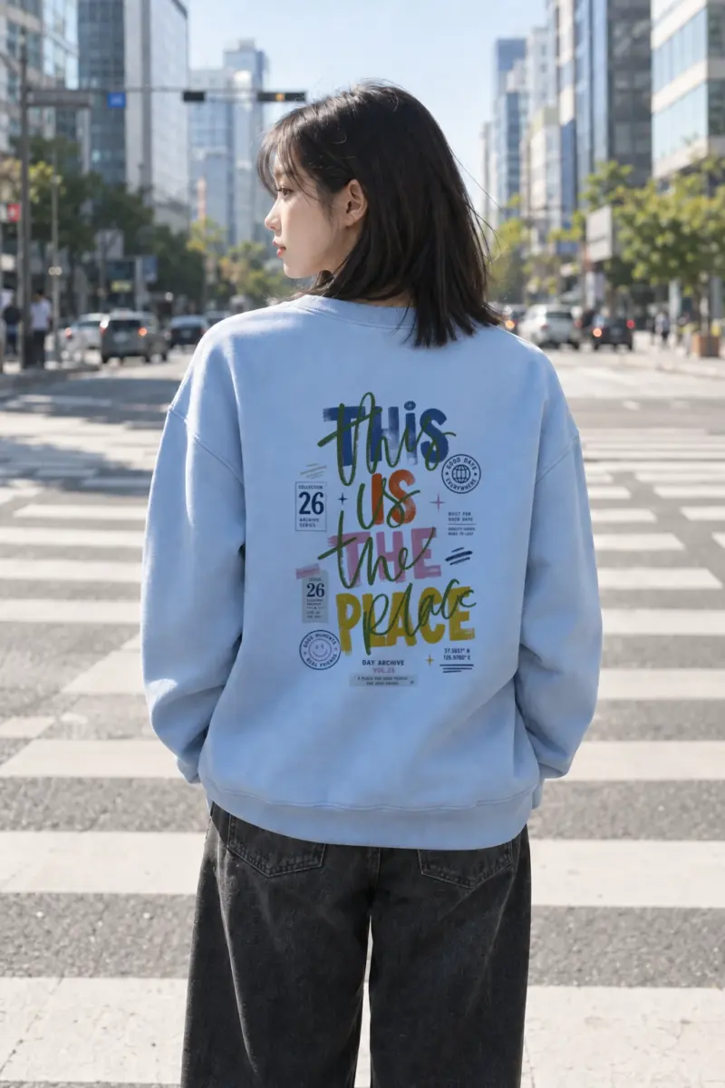 "Things Will Change" Heavy Blend Unisex Crewneck Sweatshirt | Gildan 18000
