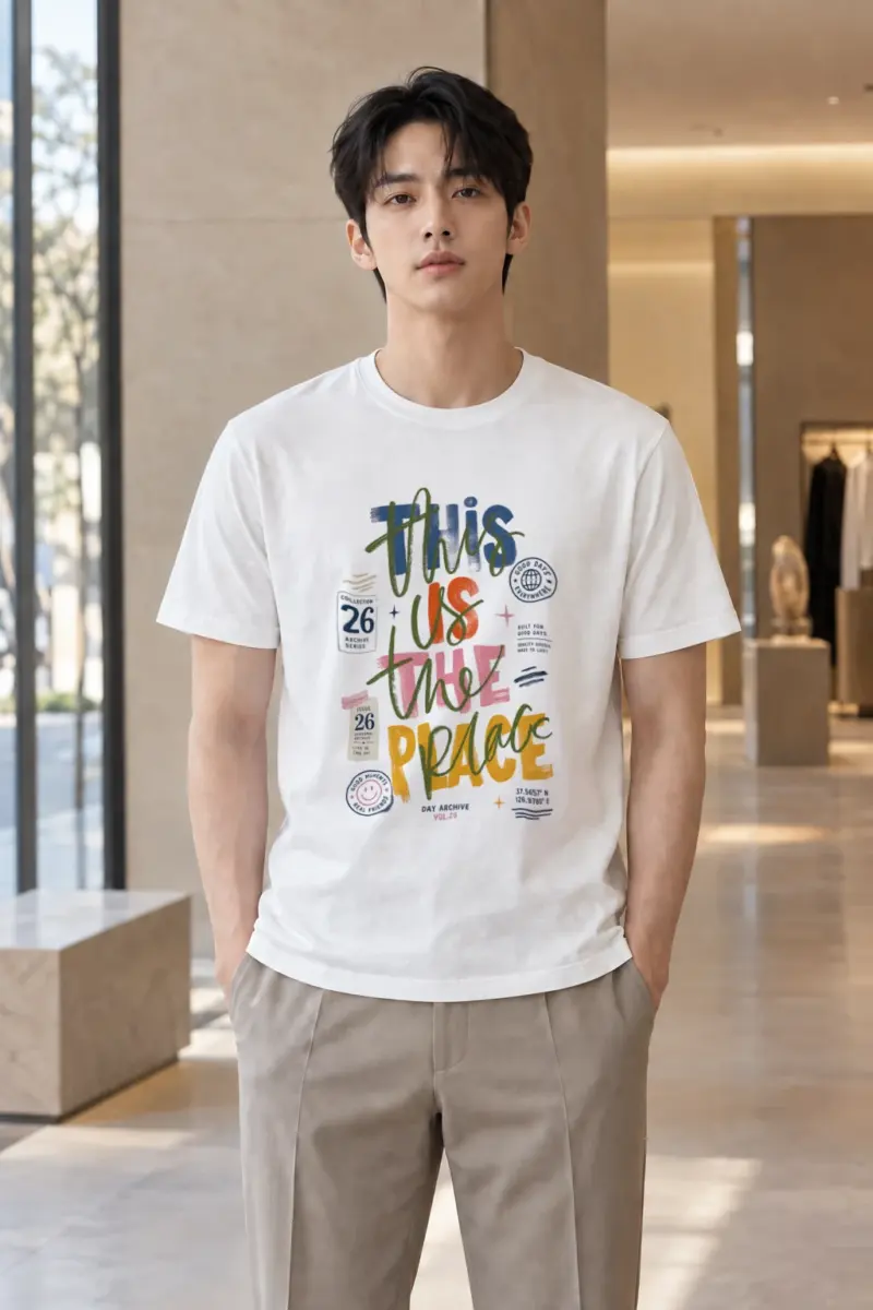 "Things Will Change" Heavyweight Unisex Crewneck T-shirt | Gildan 5000