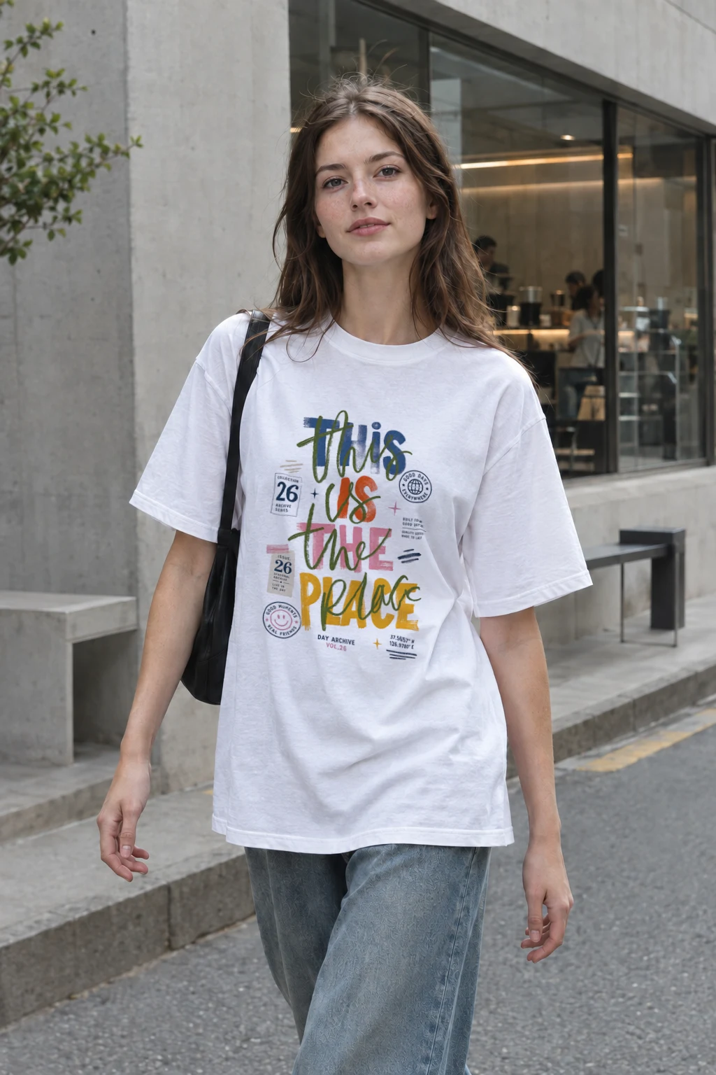 "Things Will Change" Heavyweight Unisex Crewneck T-shirt | Gildan 5000