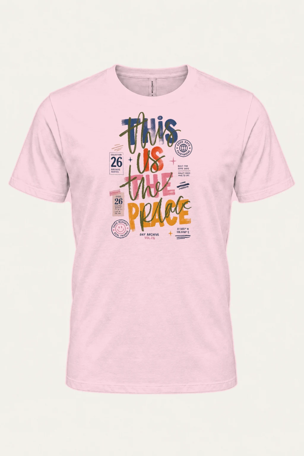 "Things Will Change" Heavyweight Unisex Crewneck T-shirt | Gildan 5000