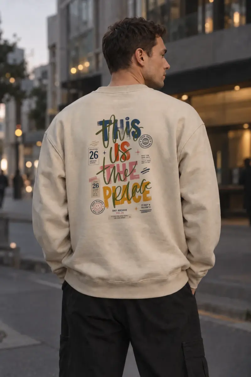 "Things Will Change" Unisex Sponge Fleece Crewneck Sweatshirt | Bella + Canvas 3901