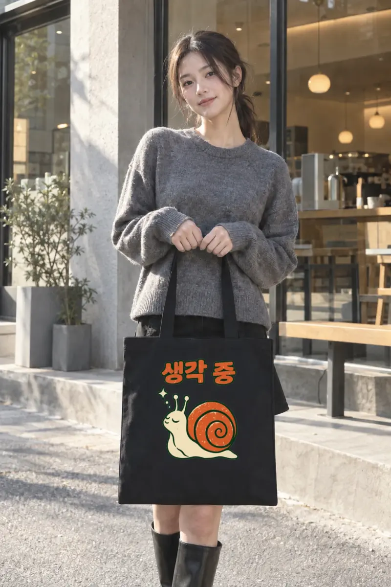 "Thinking In Progress" Classic Cotton Tote Bag