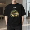 "Thinking Snail" Men's Oversized Heavyweight Crewneck T-Shirt | Shaka Wear SHMHSS