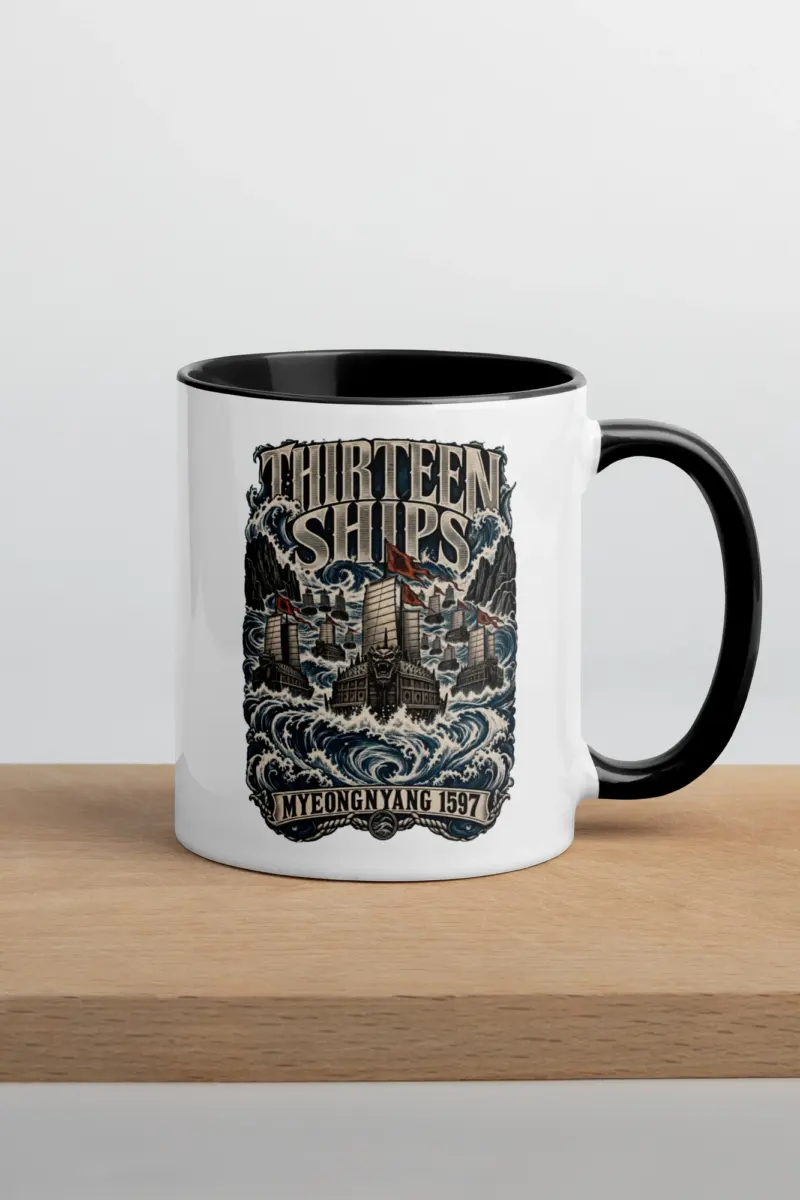 “Thirteen Ships Myeongnyang 1597” 11oz Ceramic Mug
