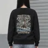"Thirteen Ships Myeongnyang 1597 · Admiral Yi Sun-sin 이순신" Heavy Blend Unisex Crewneck Sweatshirt