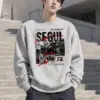 "This Is Seoul" Heavy Blend Unisex Crewneck Sweatshirt | Gildan 18000