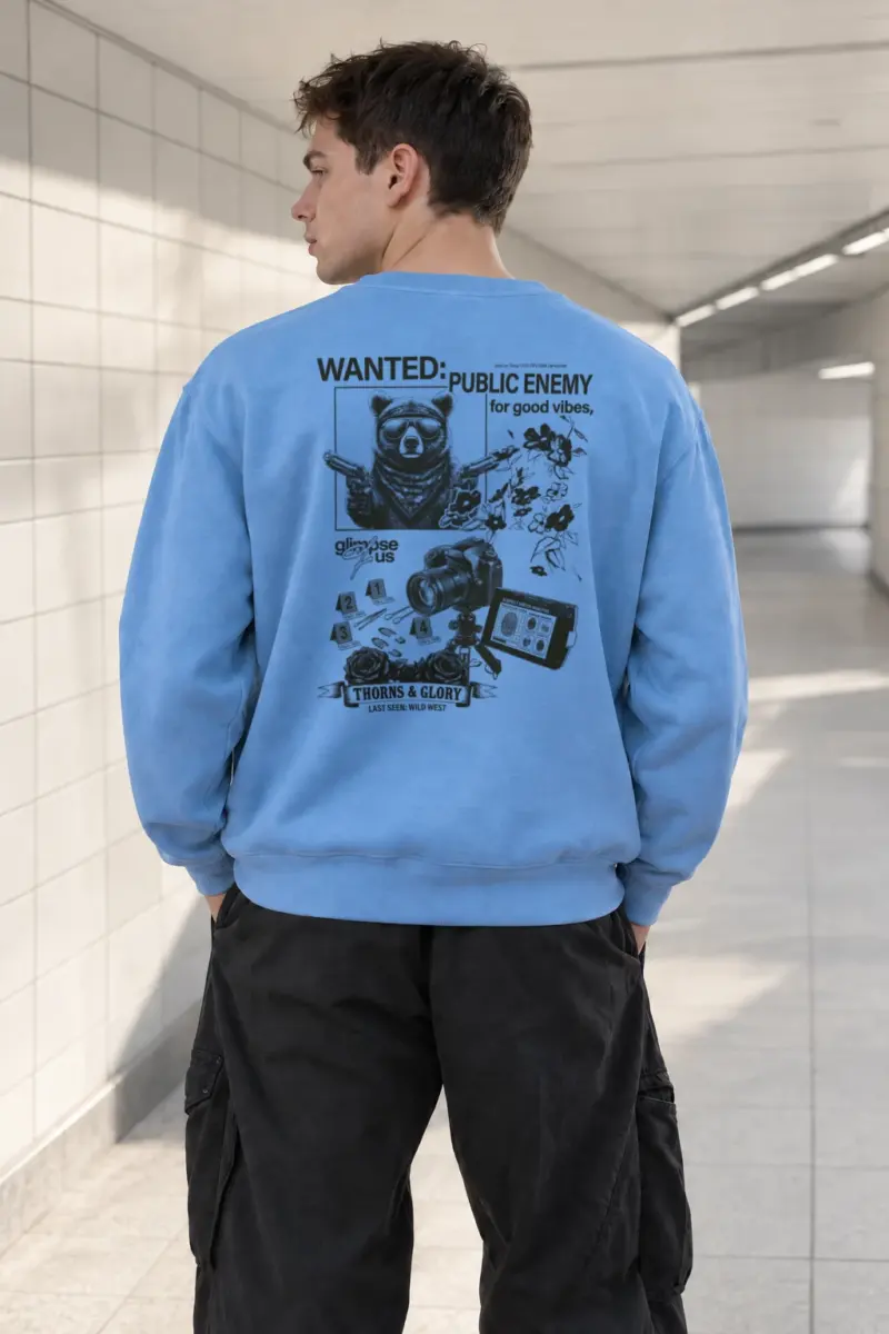 "Thorns & Glory" Heavy Blend Unisex Crewneck Sweatshirt | Gildan 18000