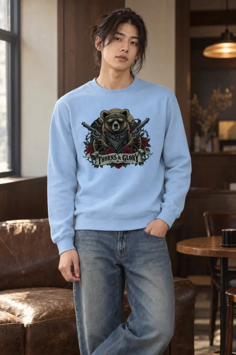 "Thorns & Glory" Heavy Blend Unisex Crewneck Sweatshirt