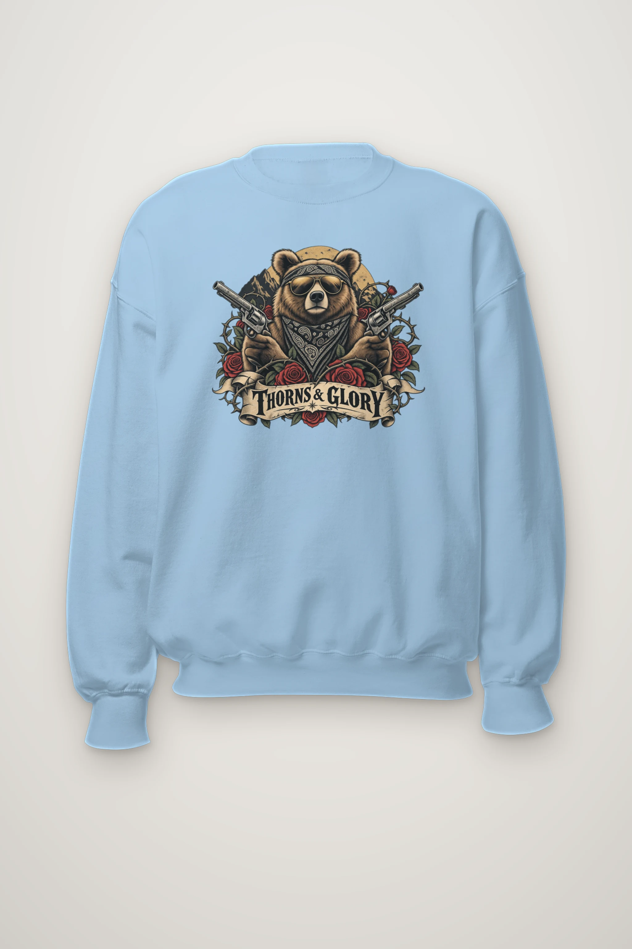 "Thorns & Glory" Heavy Blend Unisex Crewneck Sweatshirt