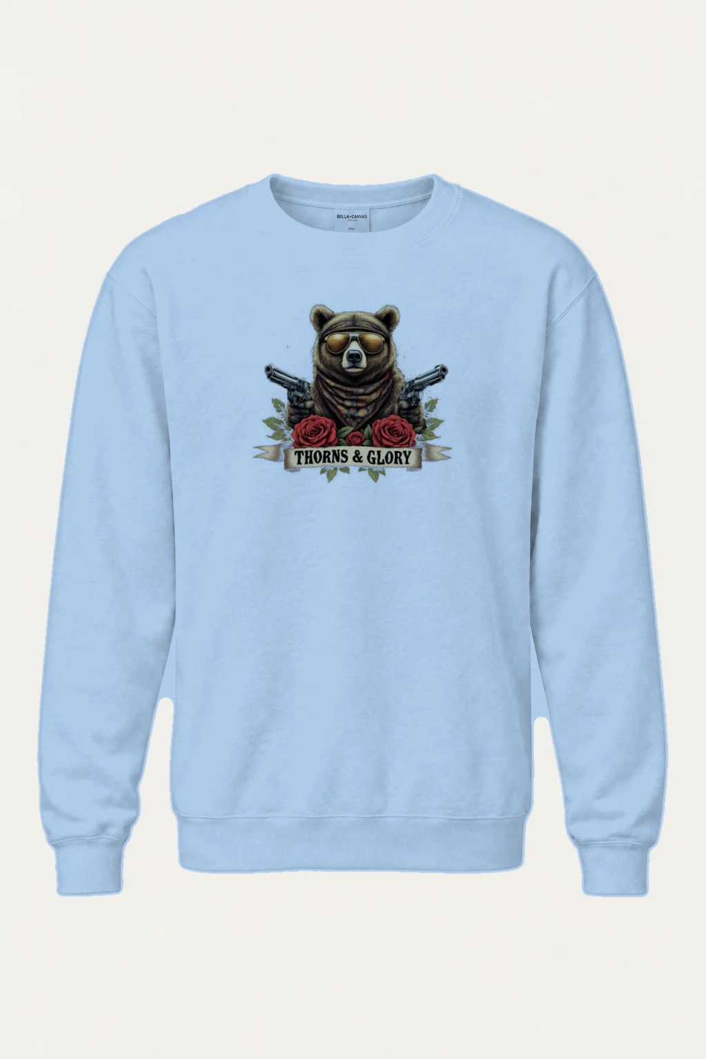 "Thorns & Glory" Heavy Blend Unisex Crewneck Sweatshirt | Gildan 18000