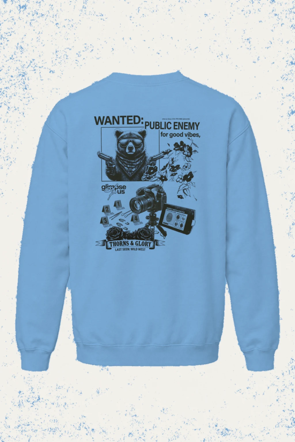 "Thorns & Glory" Heavy Blend Unisex Crewneck Sweatshirt | Gildan 18000