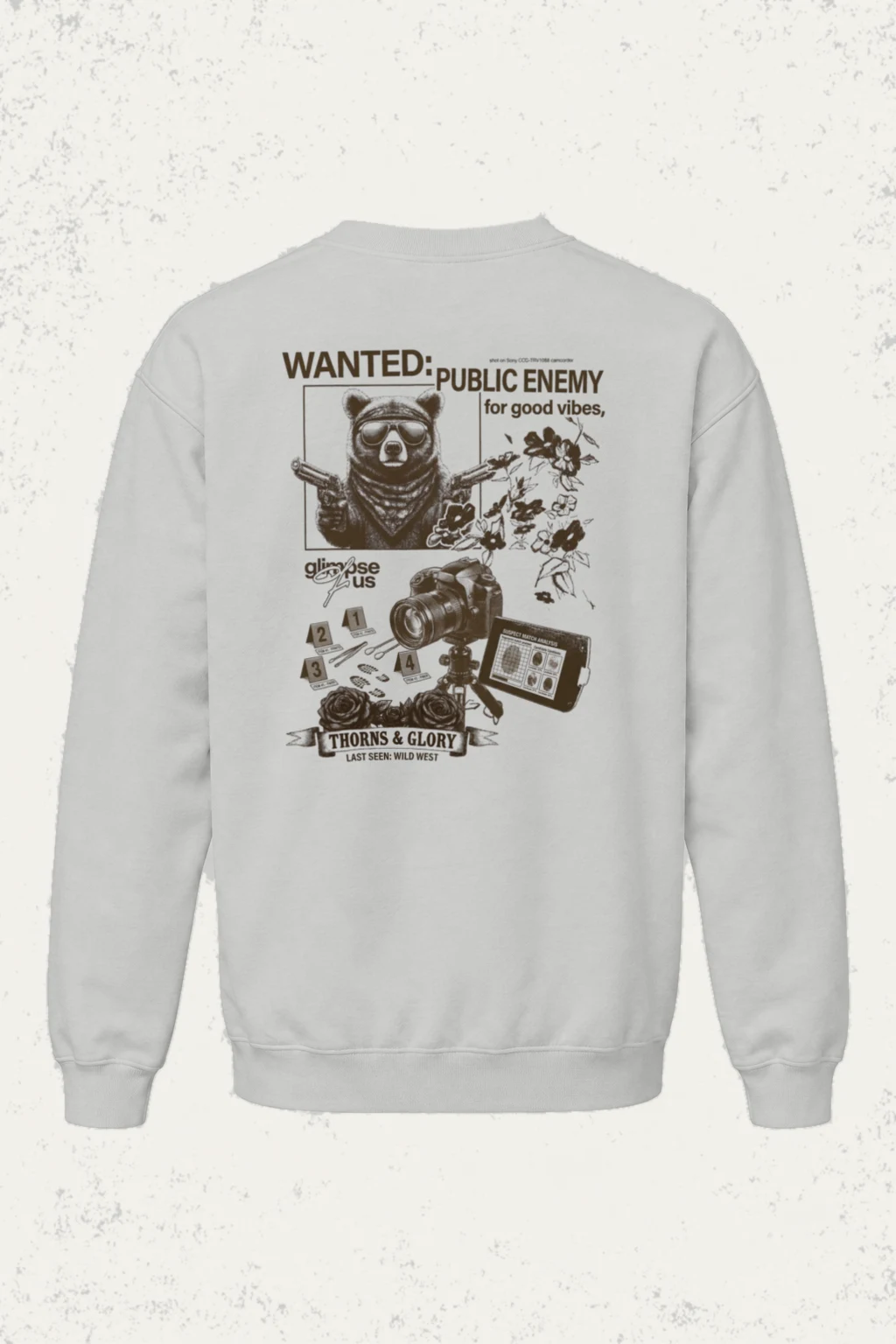 "Thorns & Glory" Heavy Blend Unisex Crewneck Sweatshirt | Gildan 18000