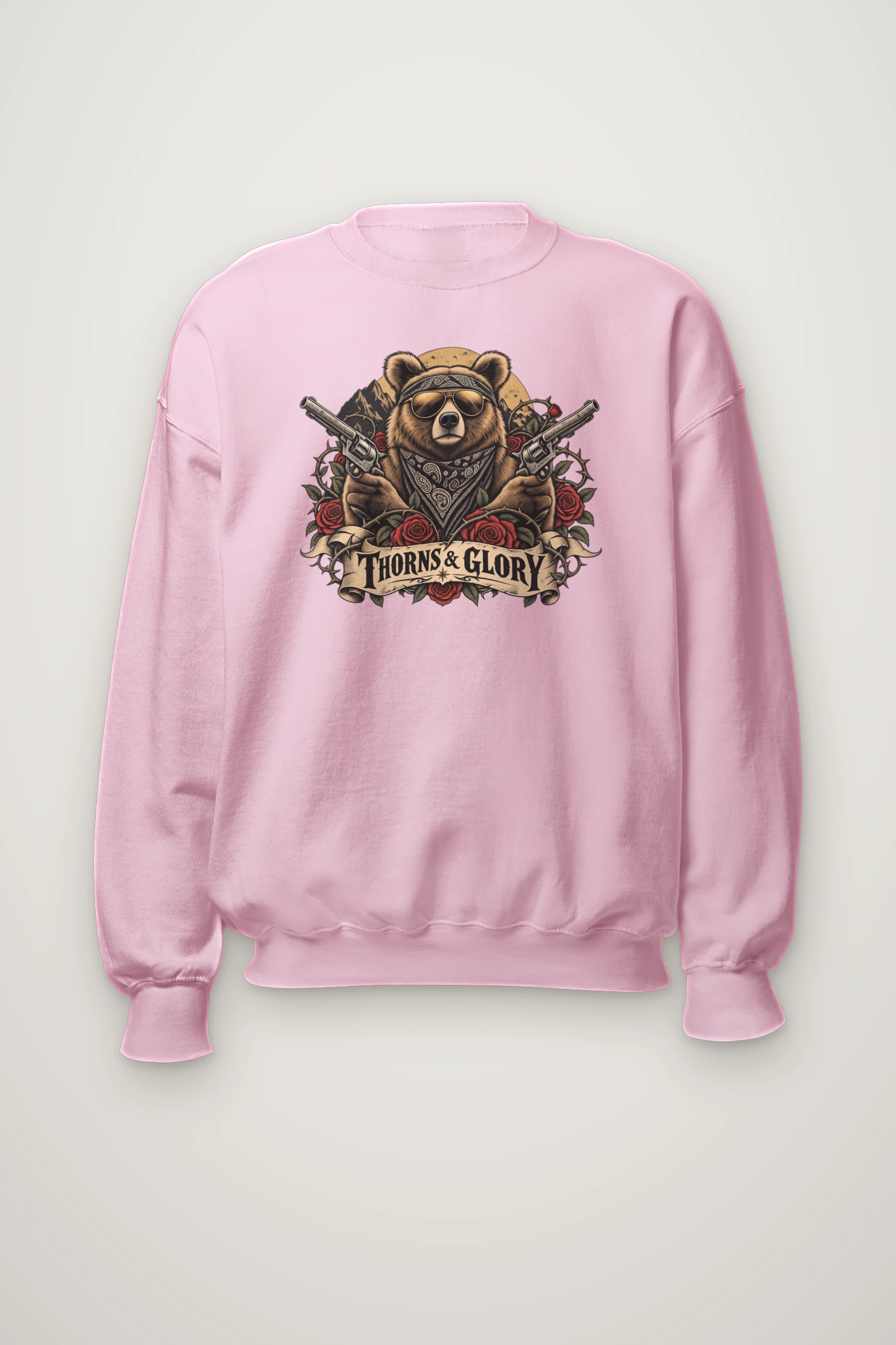 "Thorns & Glory" Heavy Blend Unisex Crewneck Sweatshirt