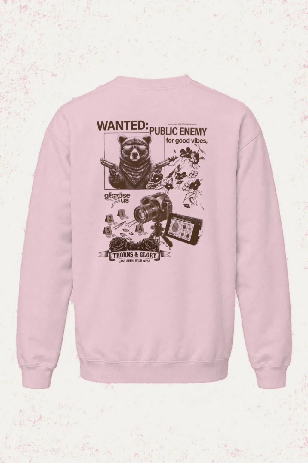 "Thorns & Glory" Heavy Blend Unisex Crewneck Sweatshirt | Gildan 18000