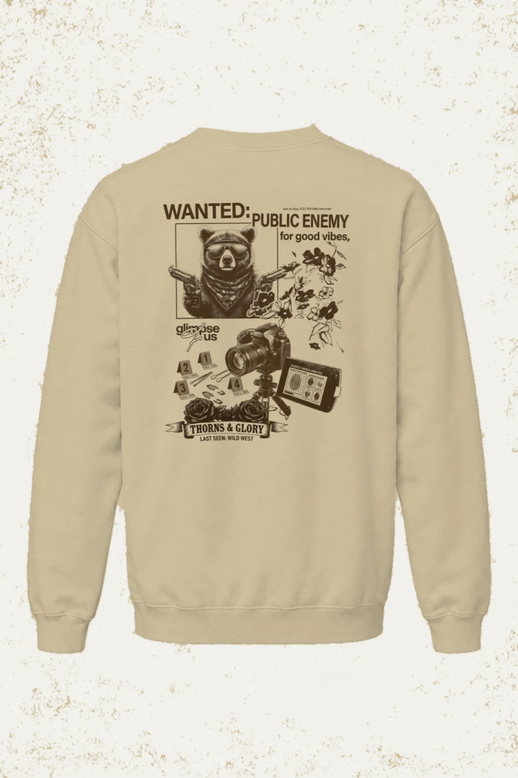 "Thorns & Glory" Heavy Blend Unisex Crewneck Sweatshirt | Gildan 18000