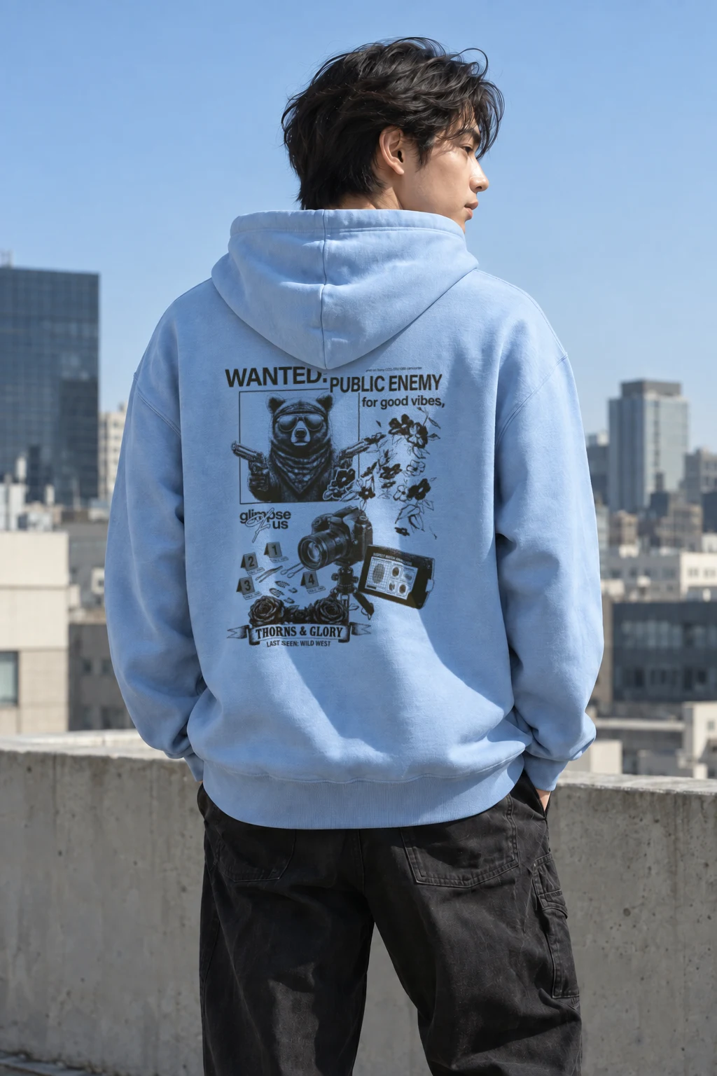 "Thorns & Glory" Heavy Blend Unisex Pullover Hoodie | Gildan 18500