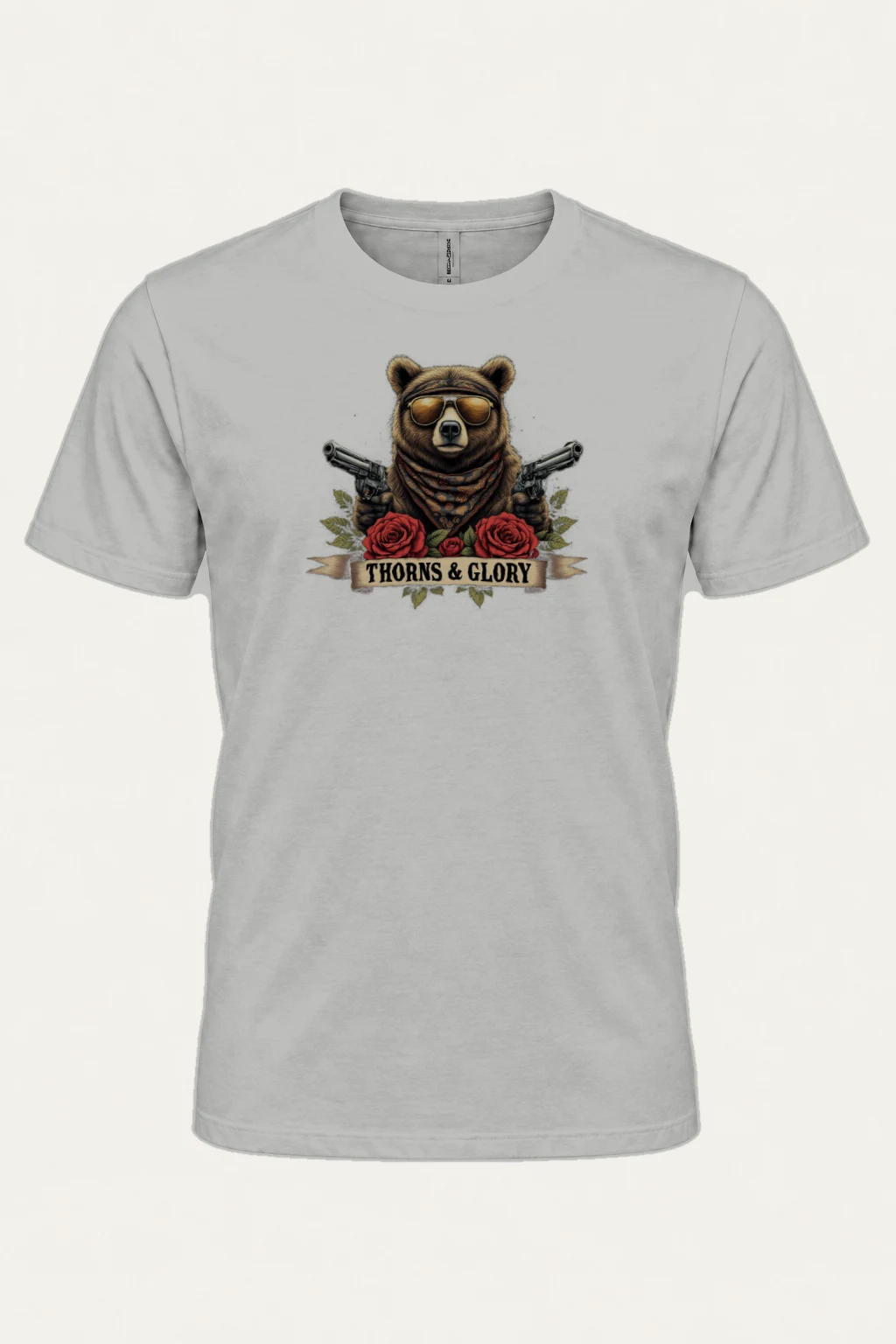 "Thorns & Glory" Heavyweight Unisex Crewneck T-shirt | Gildan 5000