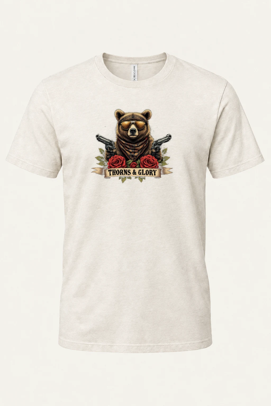 "Thorns & Glory" Heavyweight Unisex Crewneck T-shirt | Gildan 5000