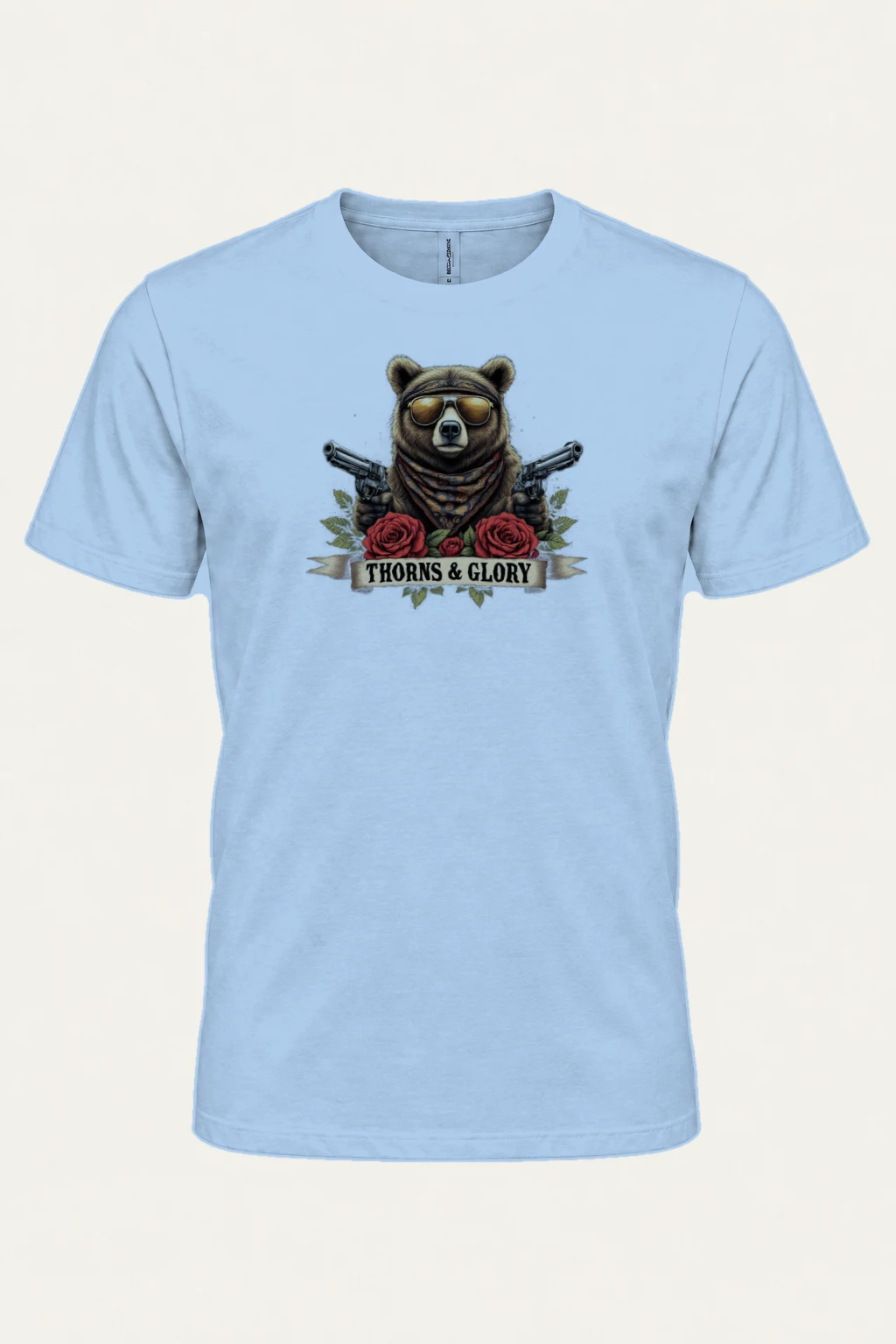 "Thorns & Glory" Heavyweight Unisex Crewneck T-shirt | Gildan 5000
