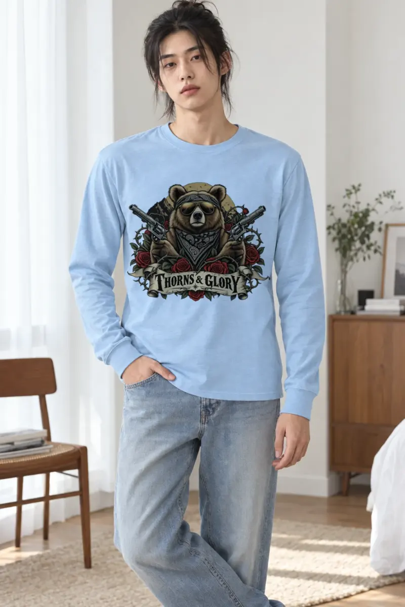 "Thorns & Glory" Unisex Longsleeve T-shirt