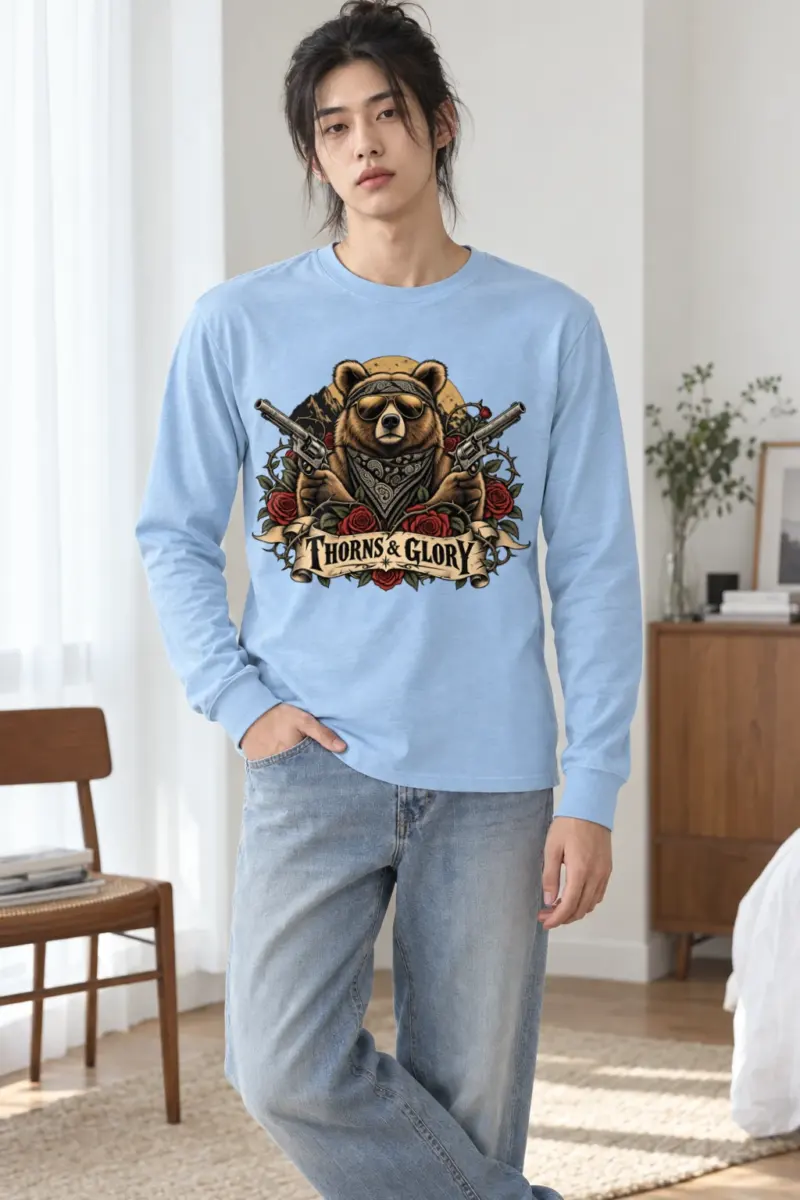 "Thorns & Glory" Unisex Longsleeve T-shirt