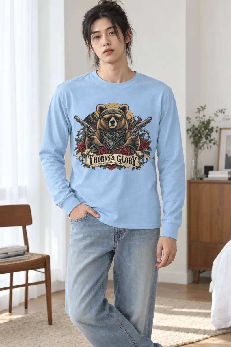 "Thorns & Glory" Unisex Longsleeve T-shirt