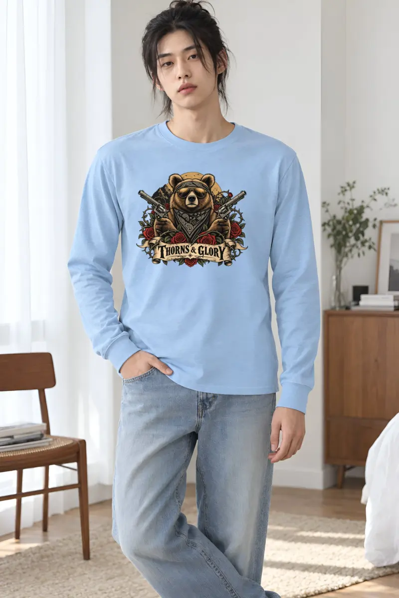 "Thorns & Glory" Unisex Longsleeve T-shirt