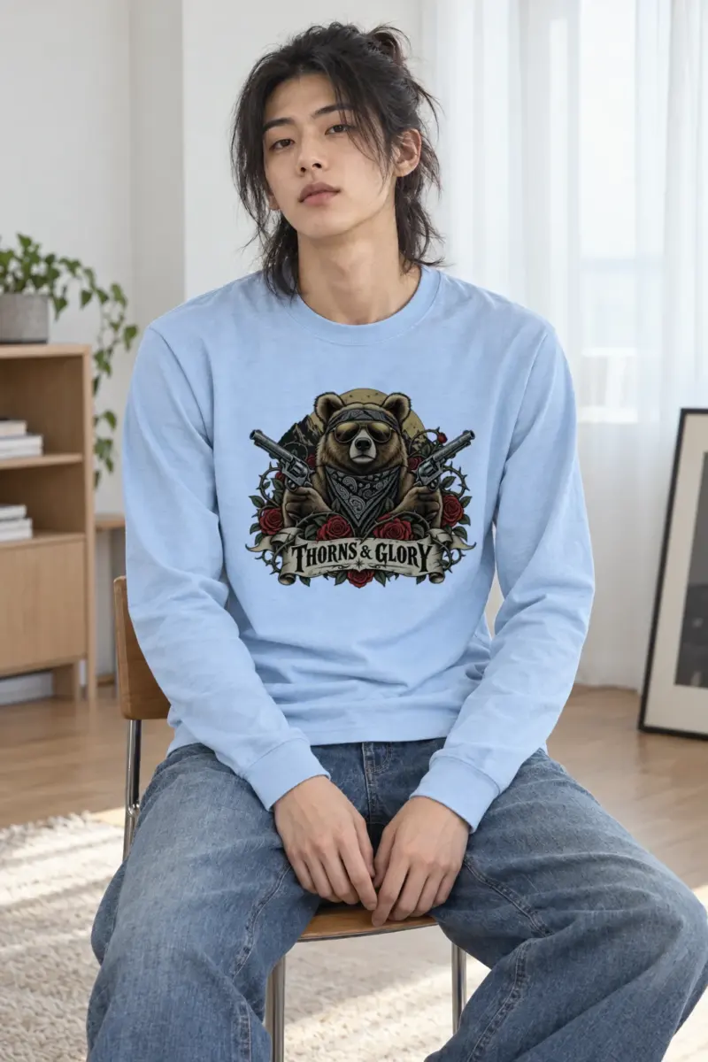 "Thorns & Glory" Unisex Longsleeve T-shirt | Gildan 2400