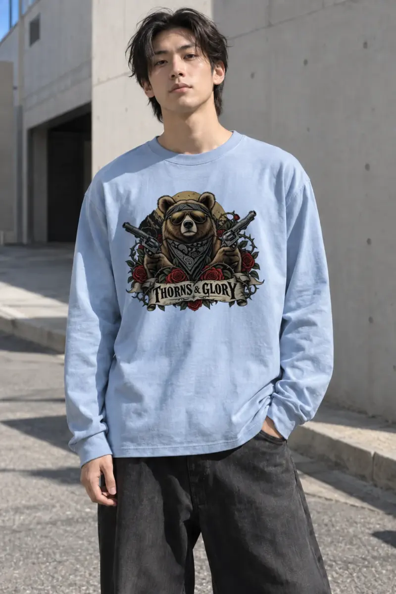 "Thorns & Glory" Unisex Longsleeve T-shirt | Gildan 2400