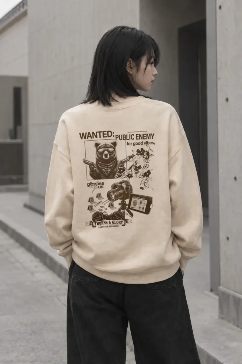 “Thorns & Glory” Unisex Sponge Fleece Crewneck Sweatshirt | Bella + Canvas 3901