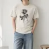 "Thorny Rose Stem" Heavyweight Unisex Crewneck T-shirt