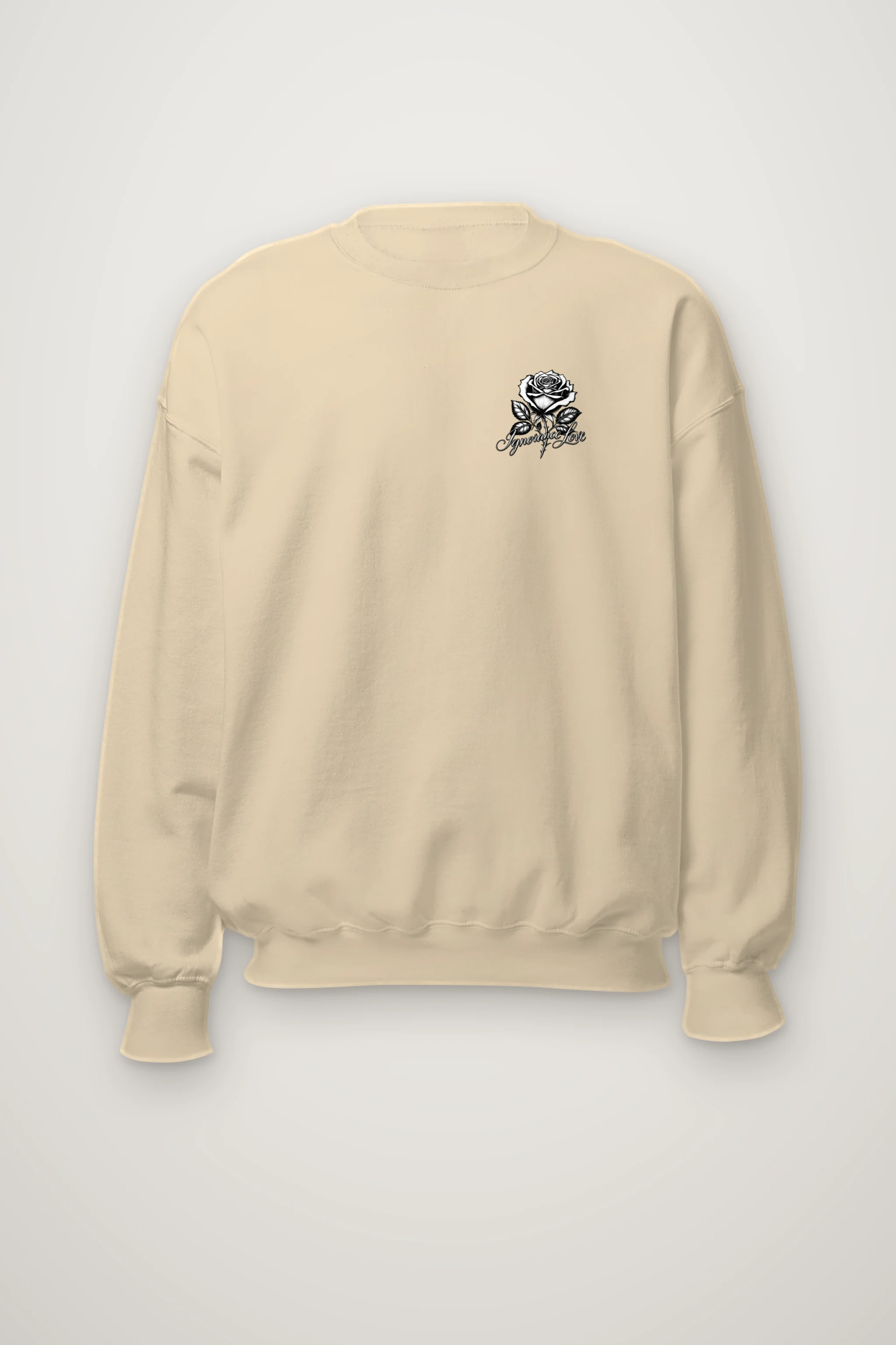 "Thorny Rose Study" Heavy Blend Unisex Crewneck Sweatshirt