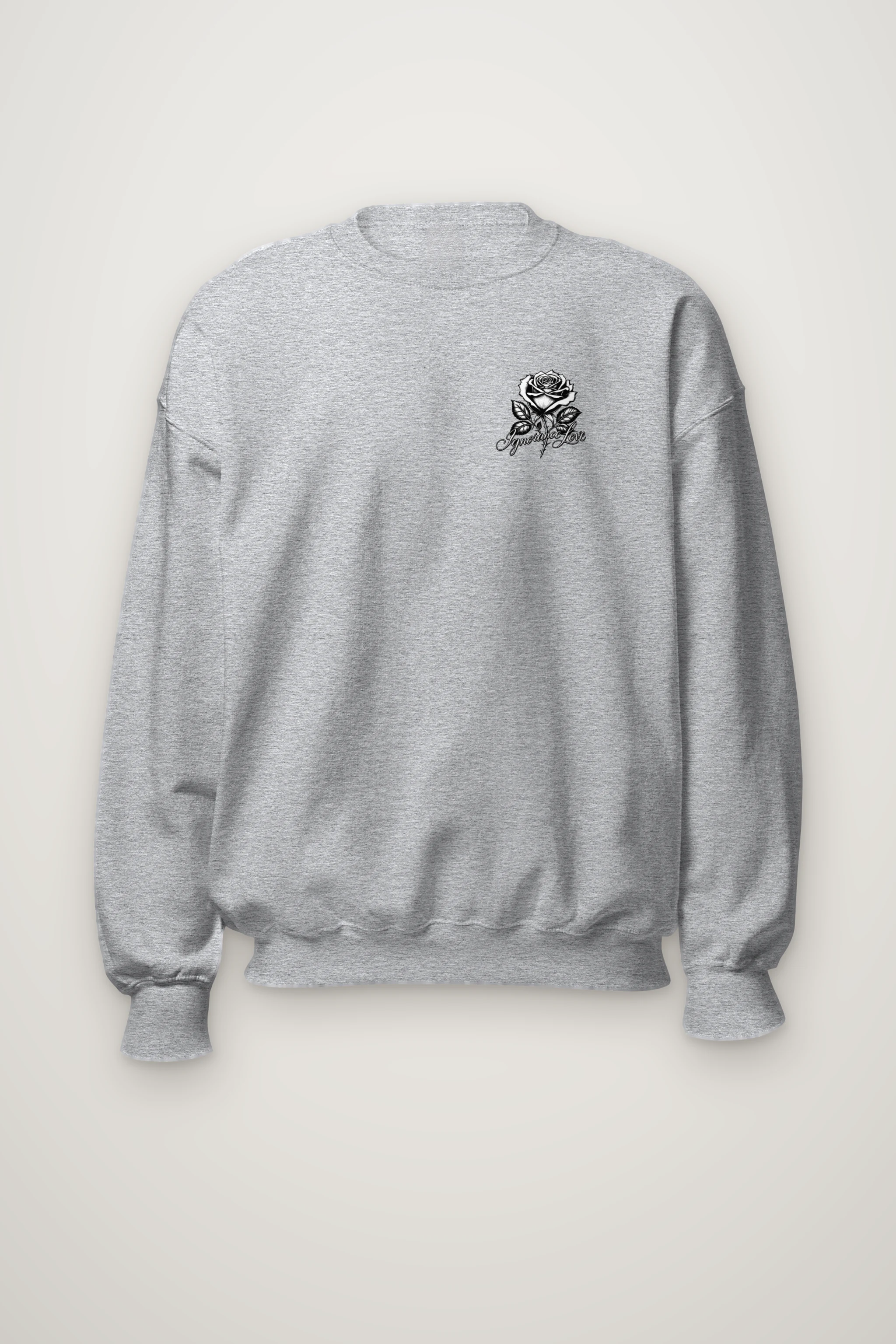 "Thorny Rose Study" Heavy Blend Unisex Crewneck Sweatshirt