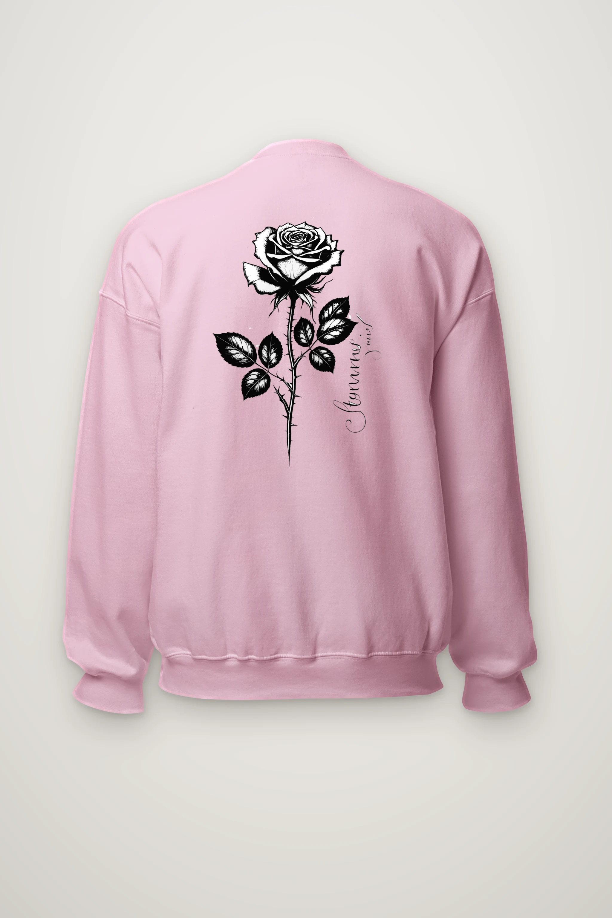 "Thorny Rose Study" Heavy Blend Unisex Crewneck Sweatshirt