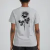 "Thorny Rose Study" Heavyweight Unisex Crewneck T-shirt | Gildan 5000