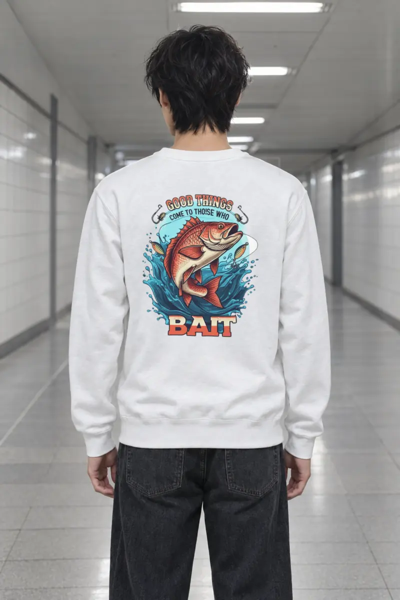"Those Who Bait" Heavy Blend Unisex Crewneck Sweatshirt